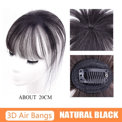 3D French Air Bangs Head Replacement Piece 02