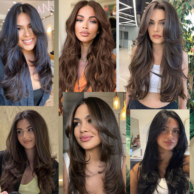 Face-shaping One-piece BB Clip with Bangs