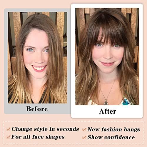 Face-shaping One-piece BB Clip with Bangs
