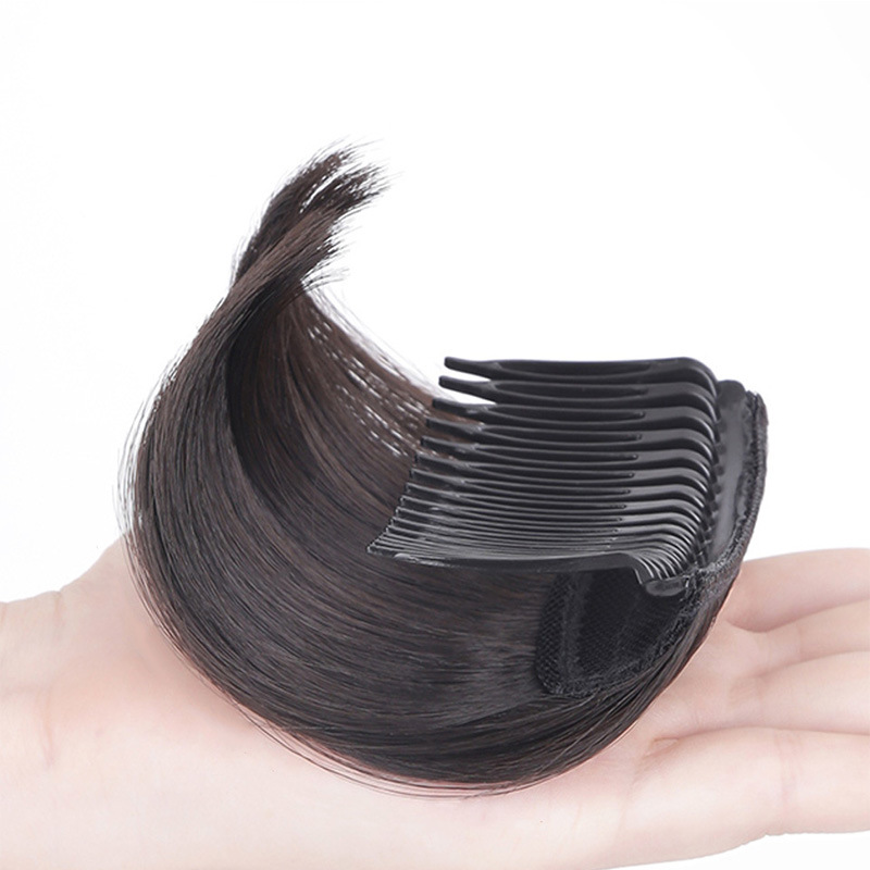 Insert Comb Style Hair Bag Fluffy Hair Pad