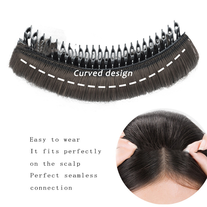 Insert Comb Style Hair Bag Fluffy Hair Pad