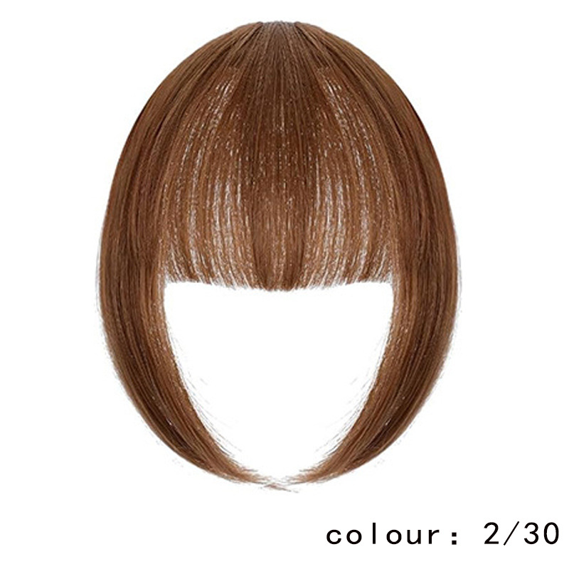 Thickened and Fluffy Bangs Three-card Replacement Hair Piece