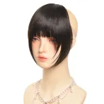 Thickened and Fluffy Bangs Three-card Replacement Hair Piece