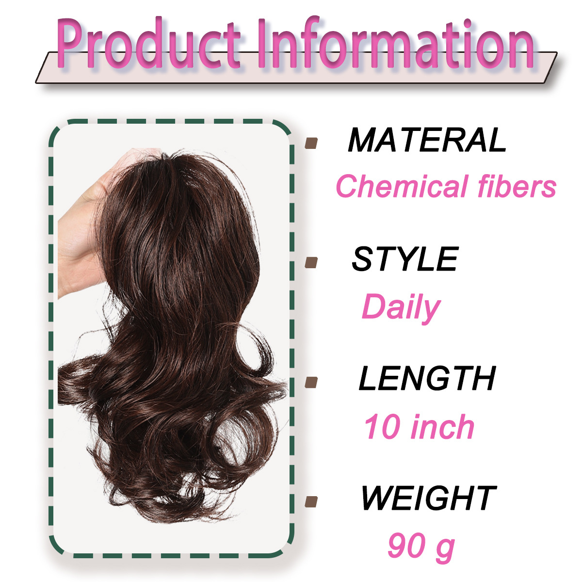 Big Grabber Natural Simulated Ponytail