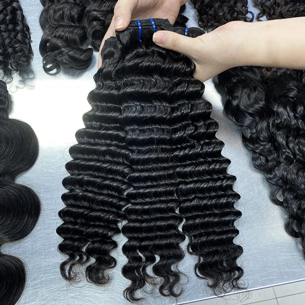 Human Hair Deep Wave Wig