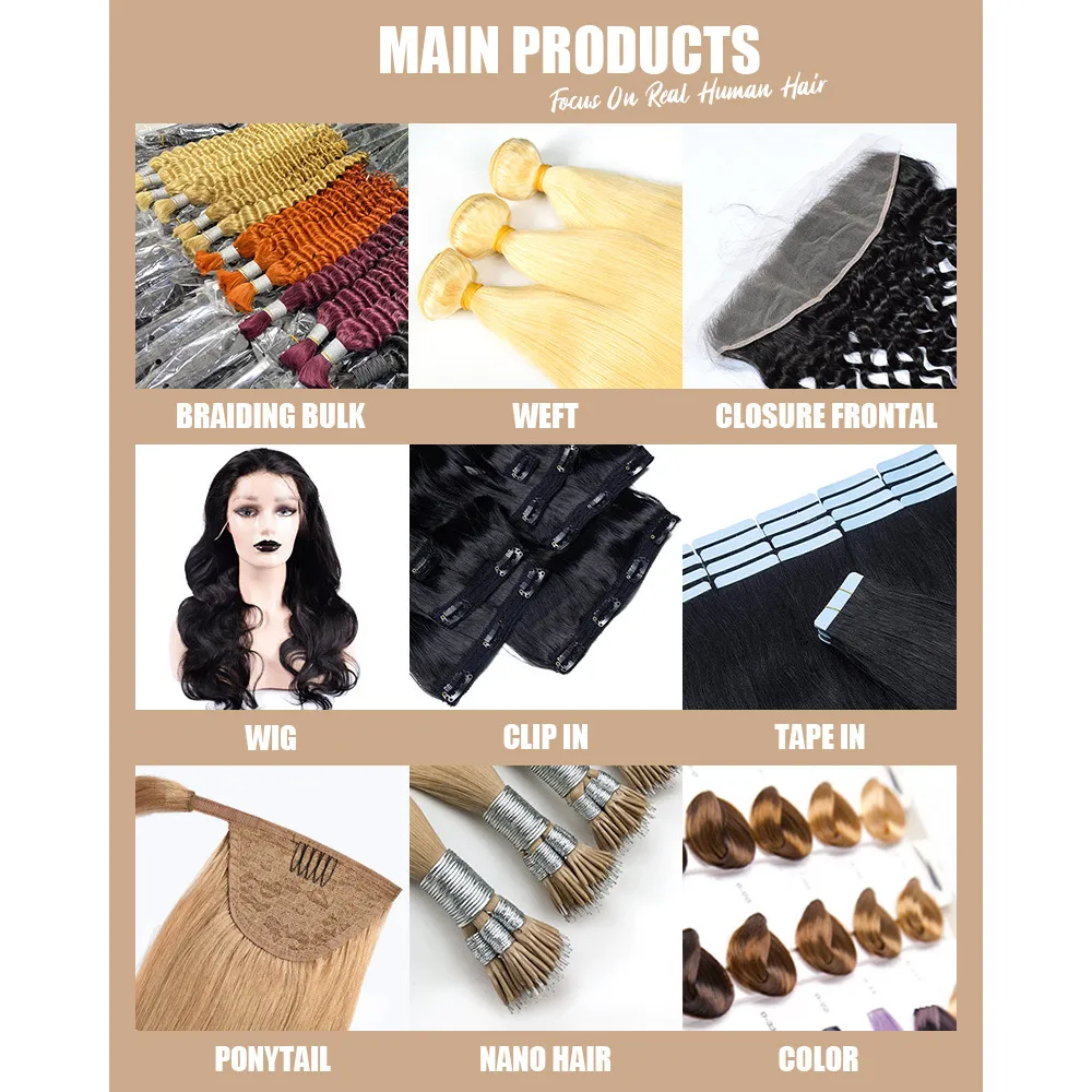 Human Hair Deep Wave Wig