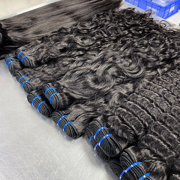 Human Hair Bundles Deep Curly