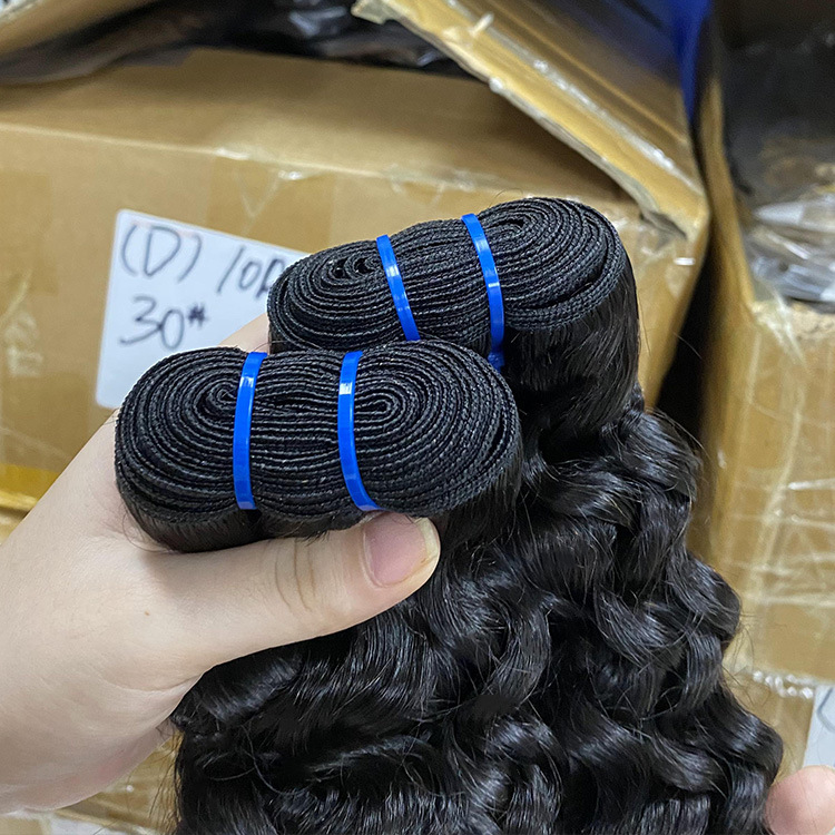 Human Hair Bundles Deep Curly