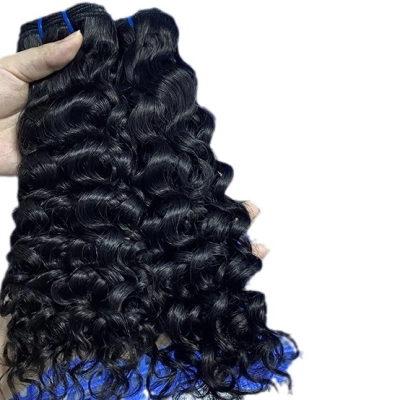 Human Hair Bundles Deep Curly 01