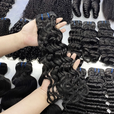 Italian Curly Bundles Hair Wig 02