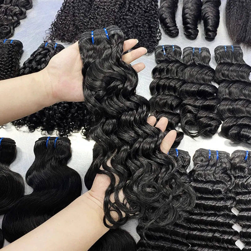 Italian Curly Bundles Hair Wig