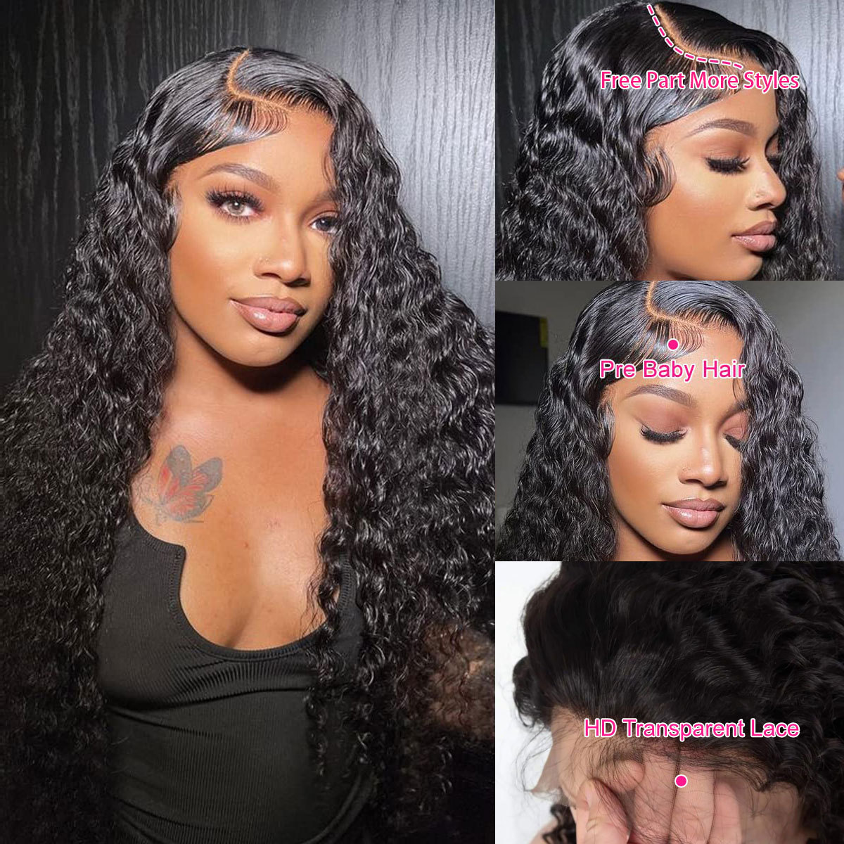 Customized Wigs Full Human Hair Wig Headgear