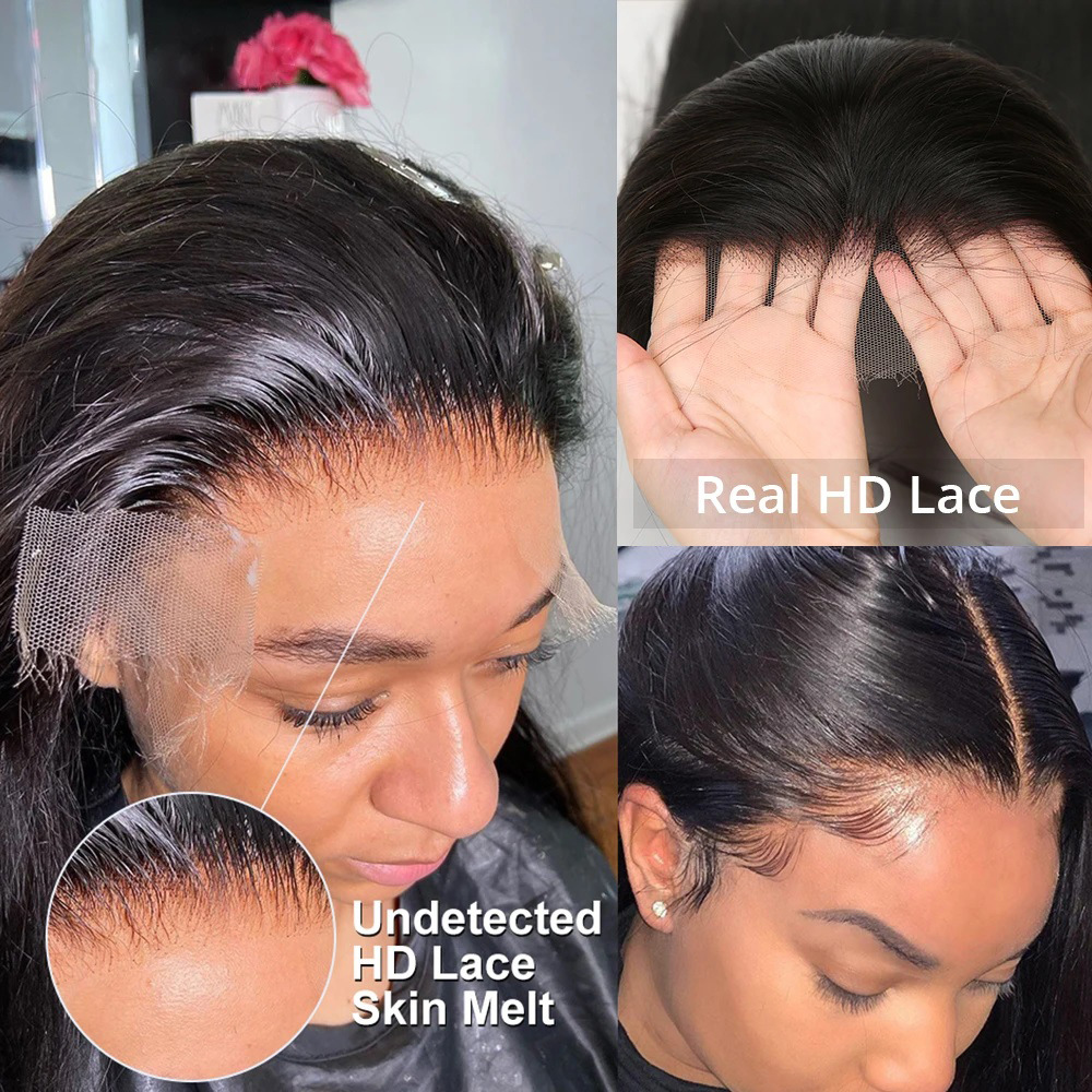 Fashion Front Lace Curly Headband Full Head Human Wig