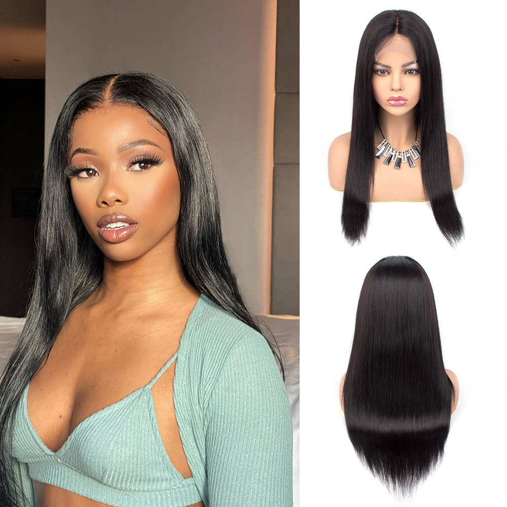 Human Wig Female Full Head Lace Wig Headgear