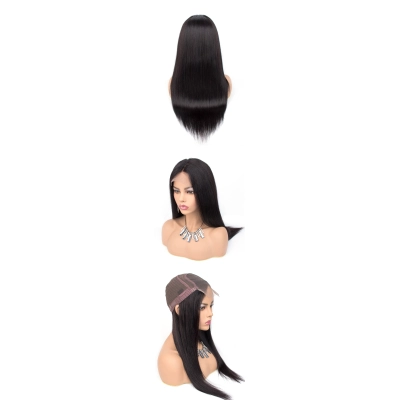 Human Wig Female Full Head Lace Wig Headgear 02