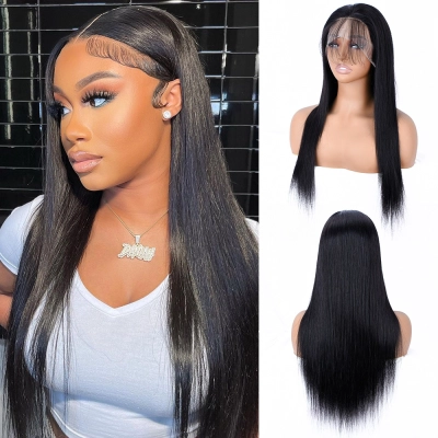 Lace Front Human Hair Wig 01