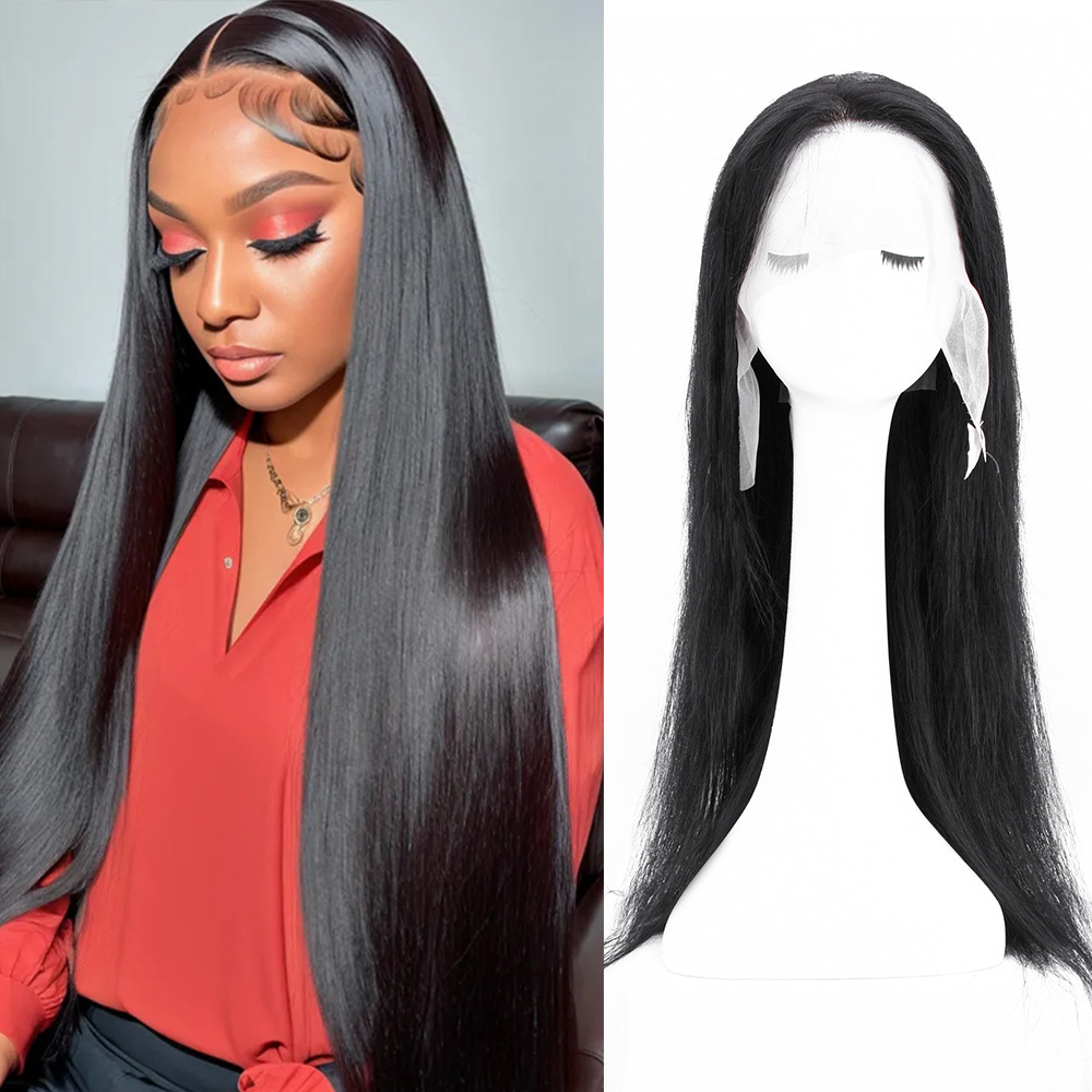 Lace Front Human Hair Wig Headgear