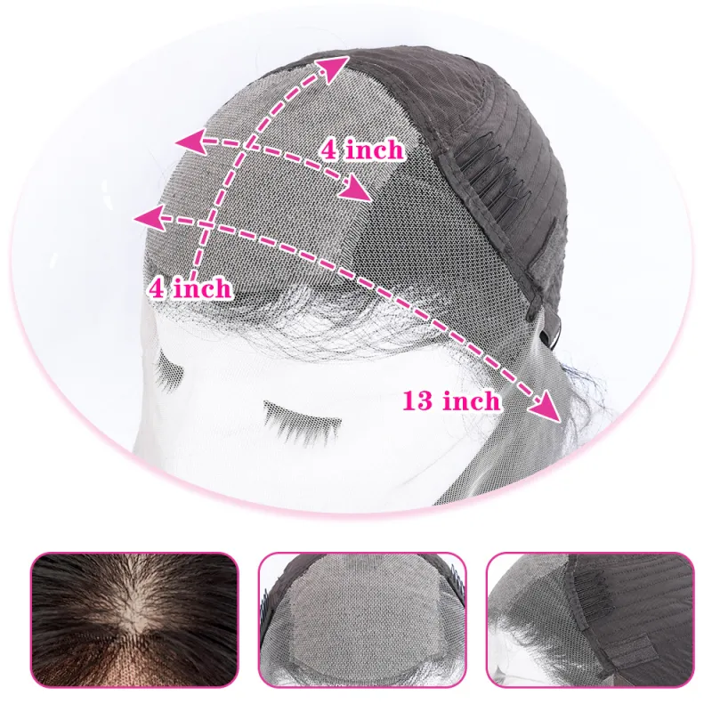 Lace Front Human Hair Wig Headgear