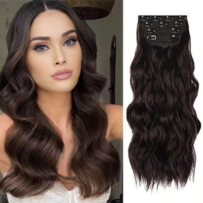Long Curly Hair with Ripples to Increase Volume Wig 01
