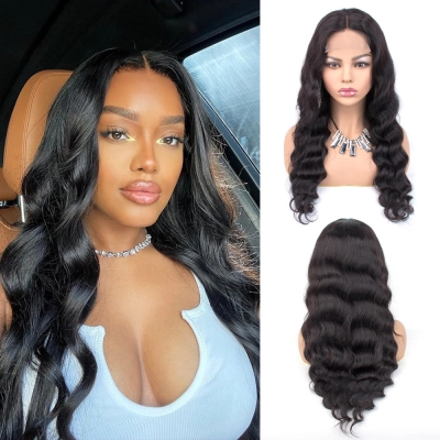Natural Color Lace Front Human Hair Hair Set 01