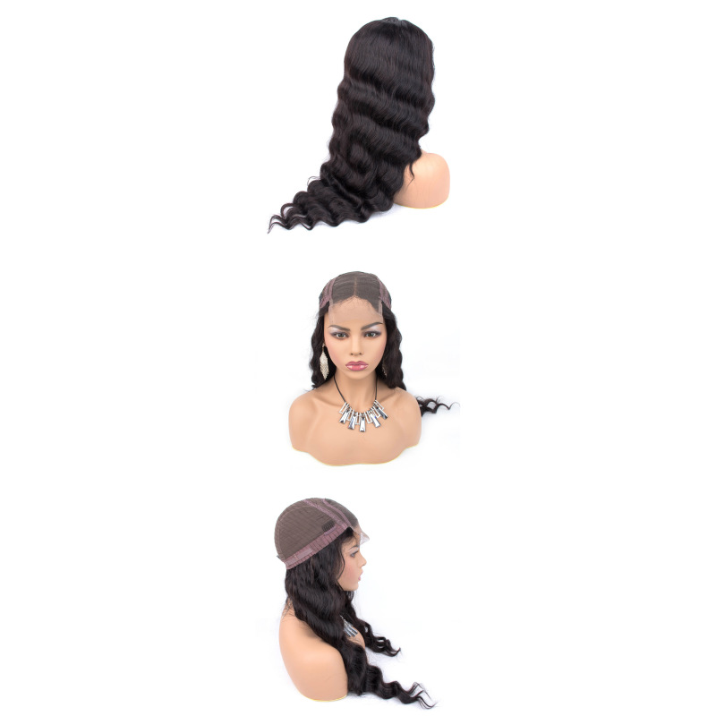 Natural Color Lace Front Human Hair Hair Set