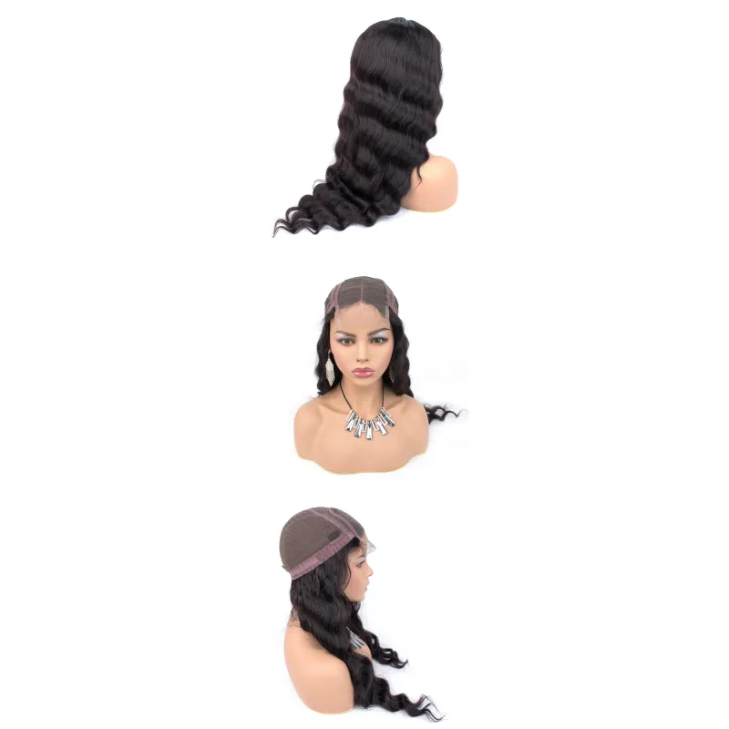 Natural Color Lace Front Human Hair Hair Set