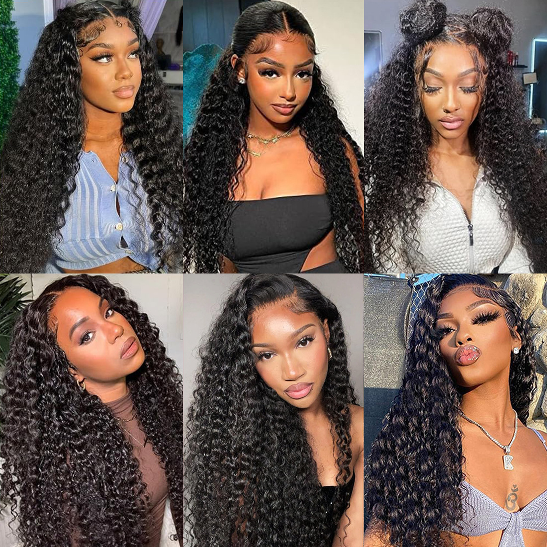 Water Wave Human Hair Wig