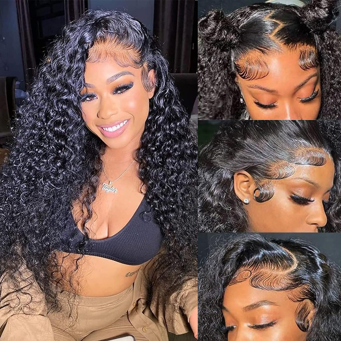 Water Wave Human Hair Wig
