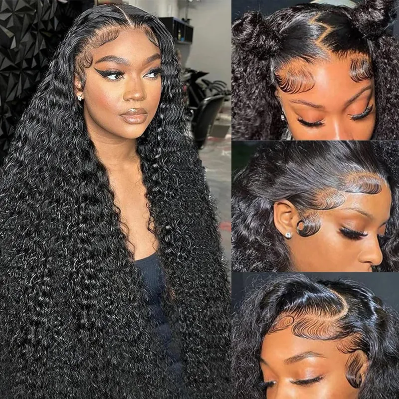 Water Wave Human Hair Wig