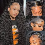 Water Wave Human Hair Wig