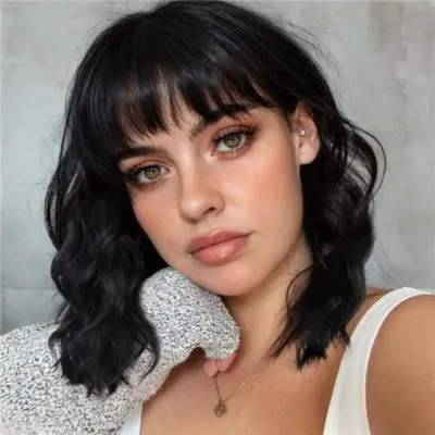 Wig Headband Wig Fashionable Curly Hair 02