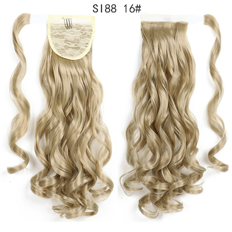  Large Wavy Ponytail with Strappy Hair Extensions