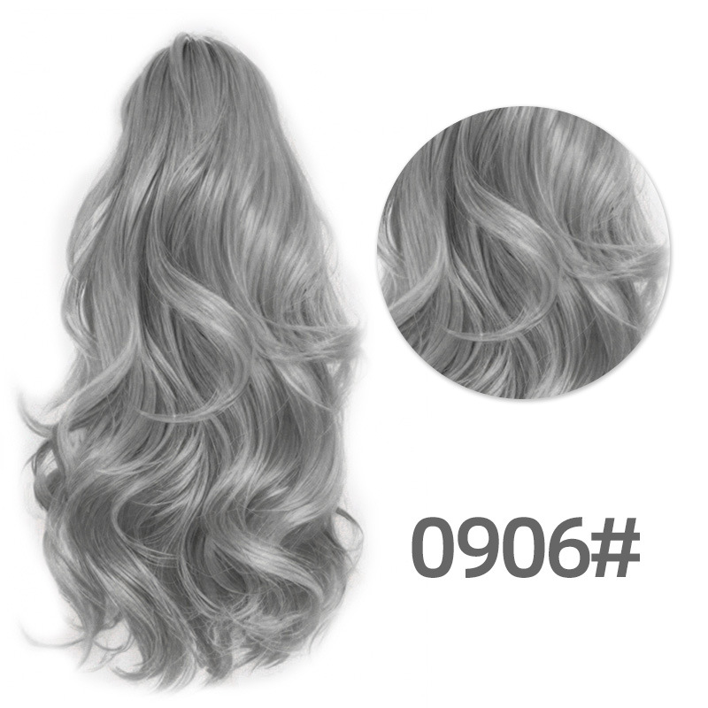  Wig Catcher Ponytail Pear Flower Curly Women's Short Curly Hair