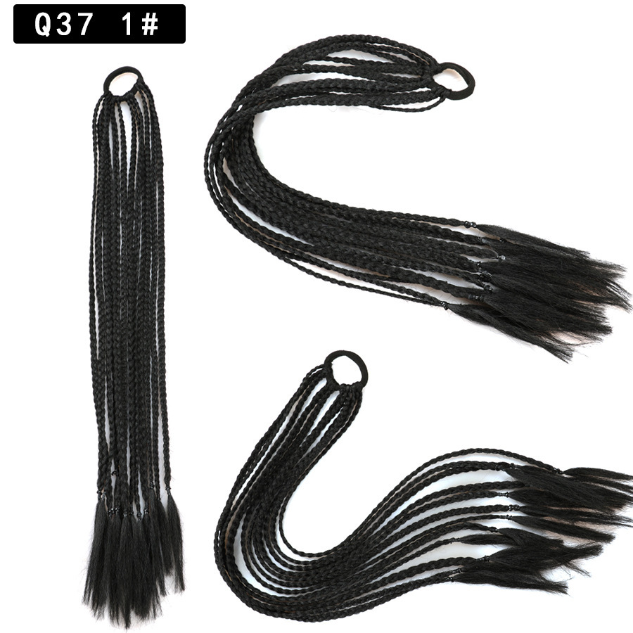 Dirty Ponytail Wig for Women Rubber Band Style Wig