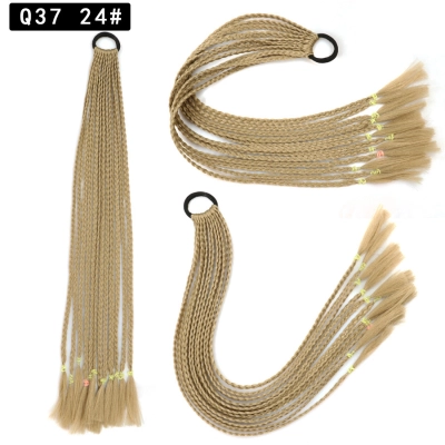 Dirty Ponytail Wig for Women Rubber Band Style Wig 02