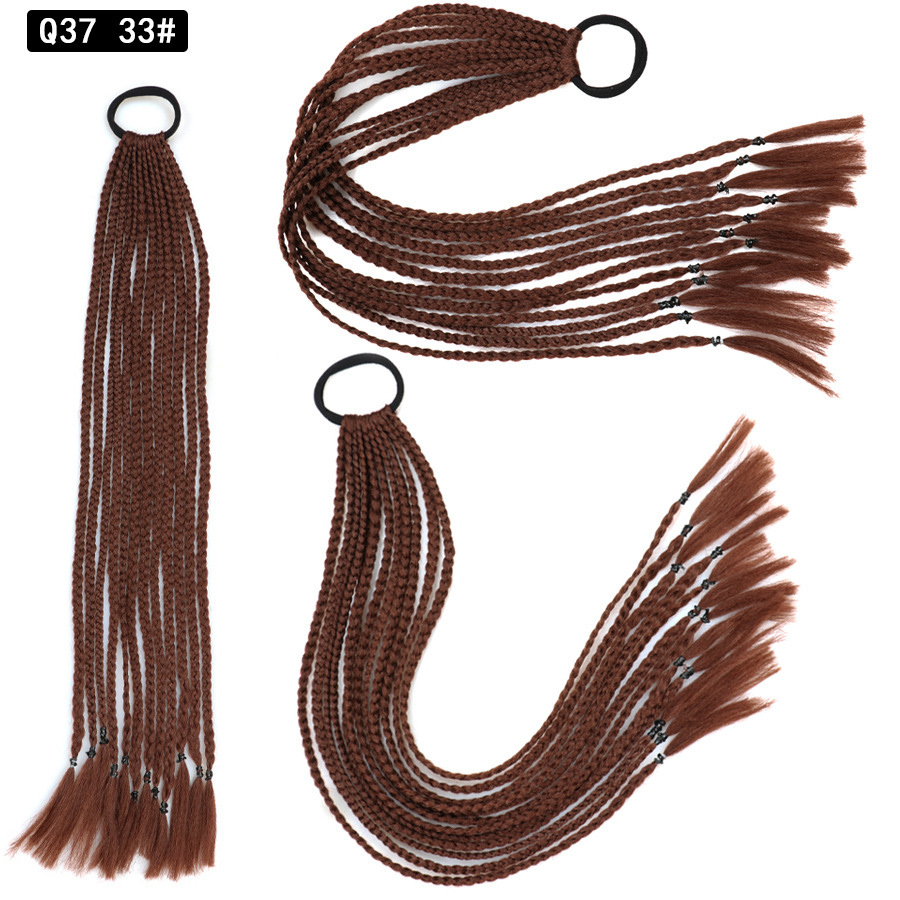 Dirty Ponytail Wig for Women Rubber Band Style Wig