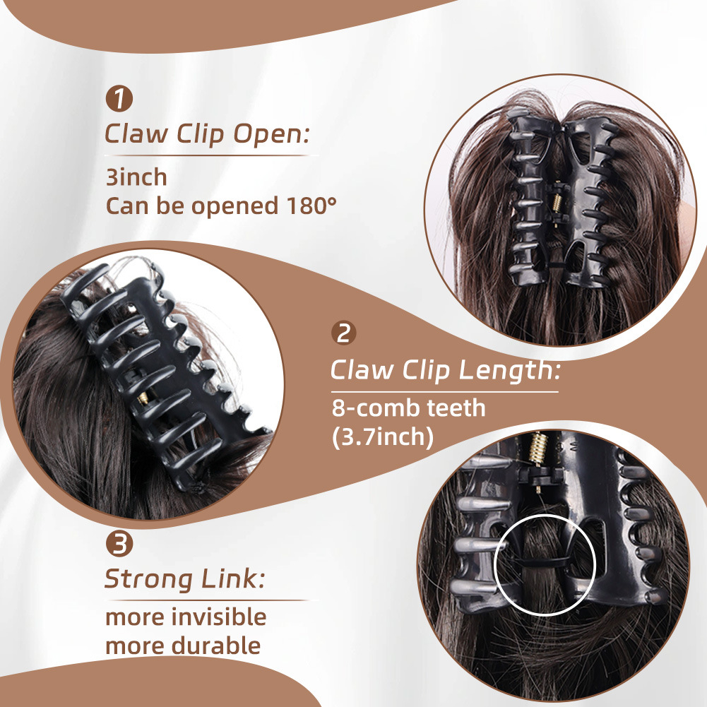 Grab Clip Fountain Ponytail Wig Female Waterfall Grab Clip Ponytail