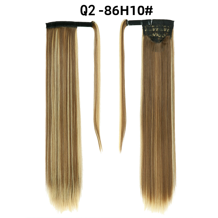 Velcro Pocket Ponytail Women's Wrap Hair Wig