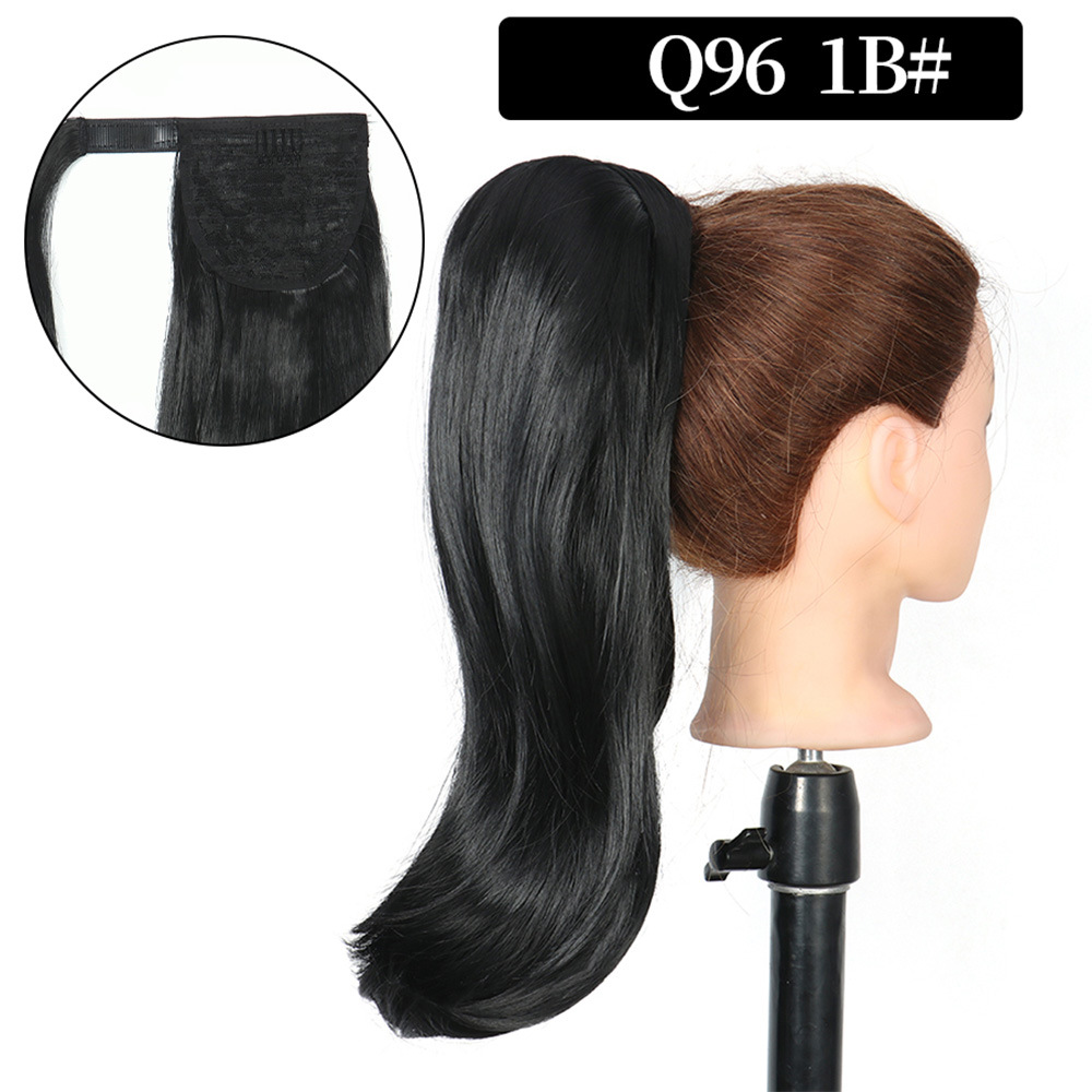 Velcro Ponytail Wig Slightly Raised Ponytail