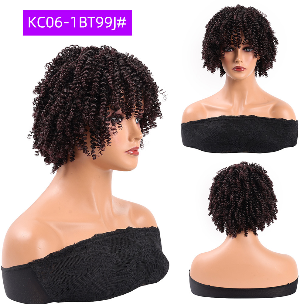 Black Female Afro Full Hood