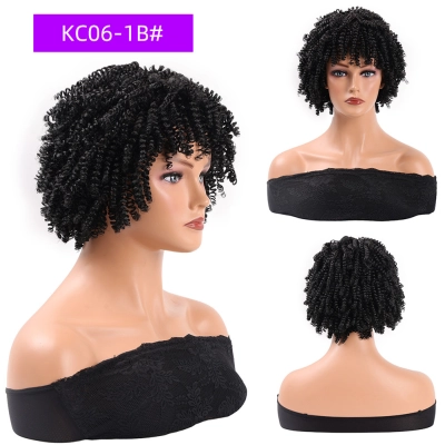Black Female Afro Full Hood 01