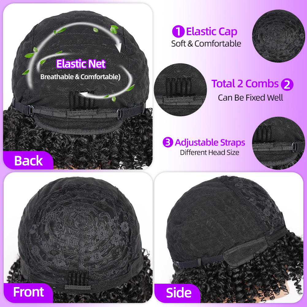 Black Female Afro Full Hood