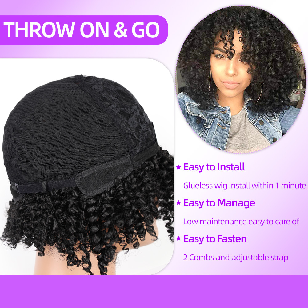 Black Female Afro Full Hood