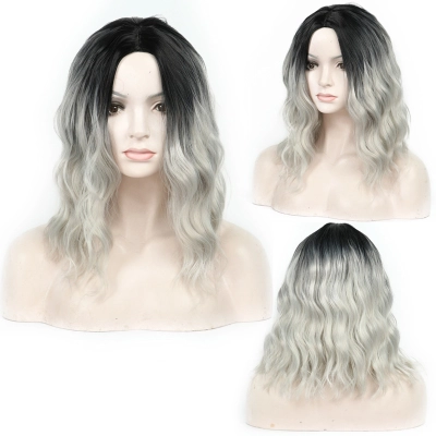 Wig T-shaped Female Bob Hair Wig Cover 02