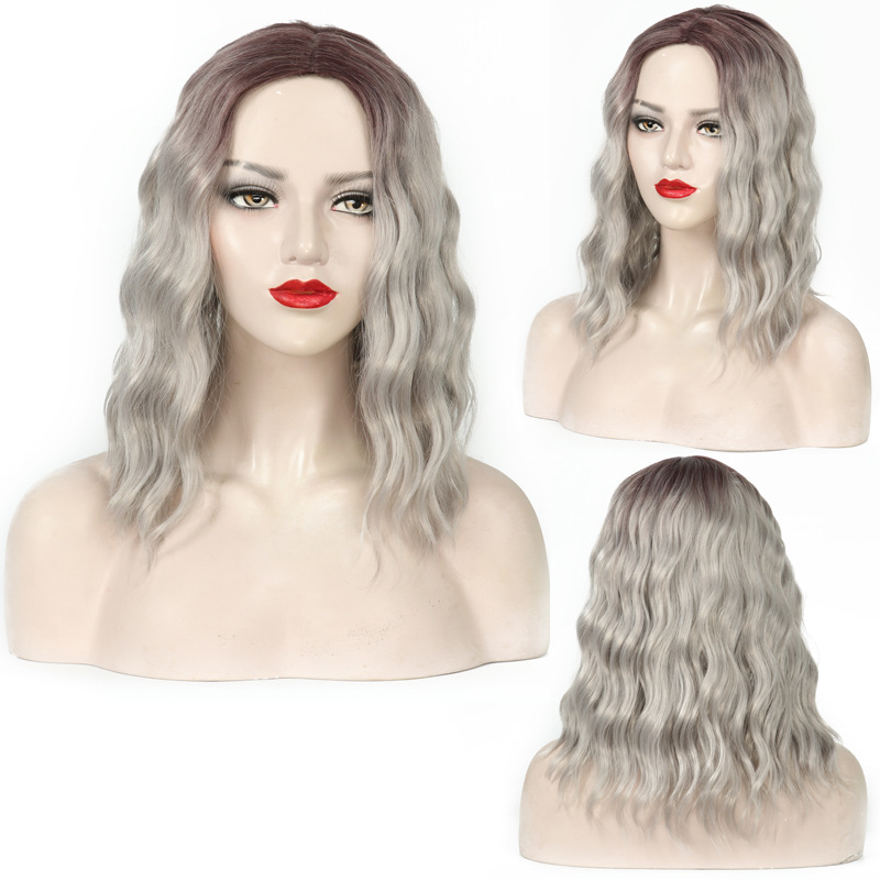 Wig T-shaped Female Bob Hair Wig Cover