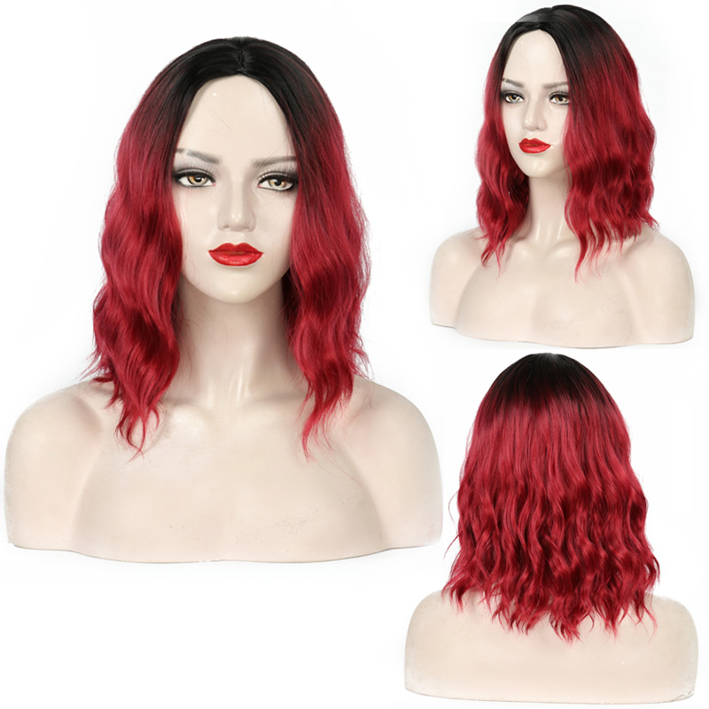 Wig T-shaped Female Bob Hair Wig Cover