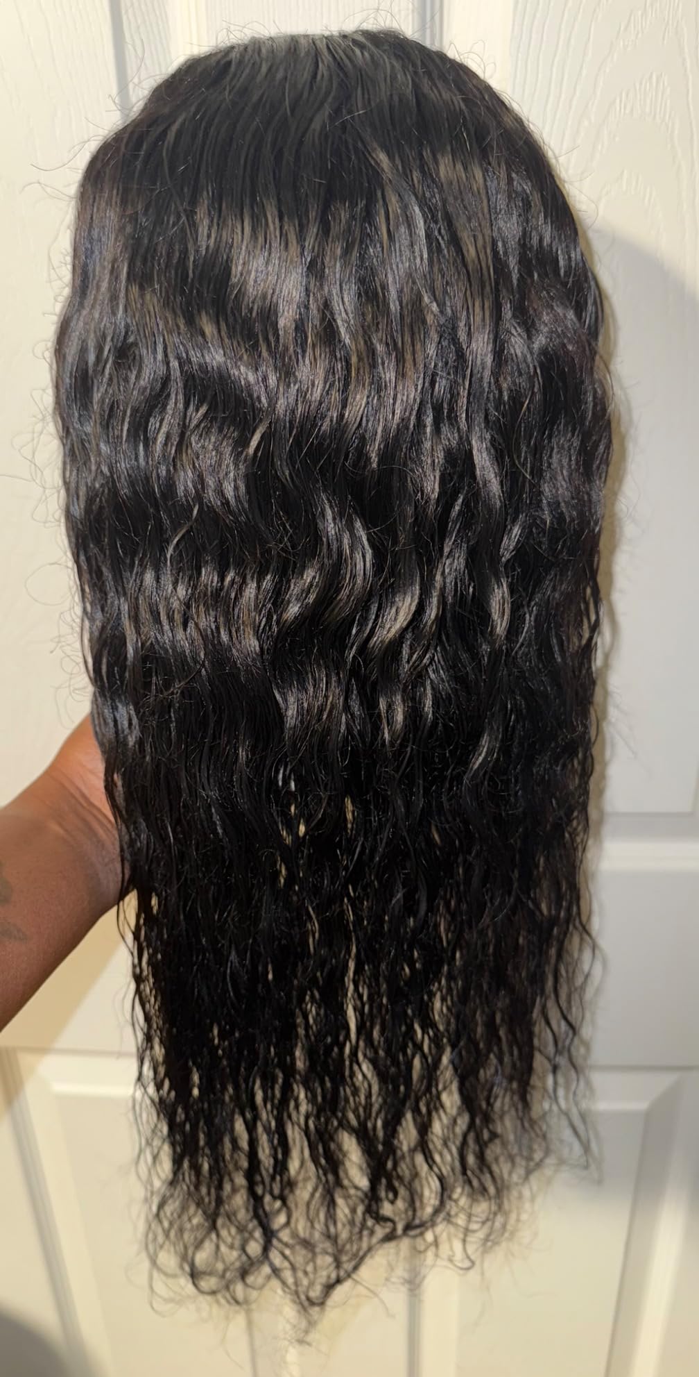 Customized Wigs Full Human Hair Wig Headgear review HE