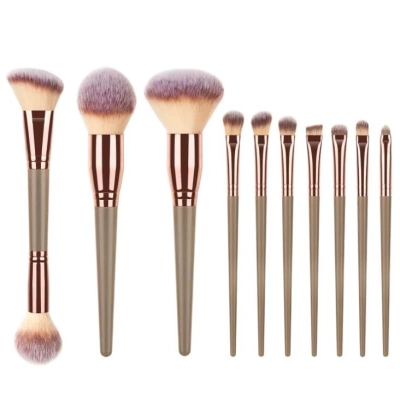 10 soft hair powder powder blusher foundation make-up brushes 01