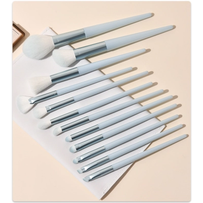 12 makeup brush set for grooming brushes 01