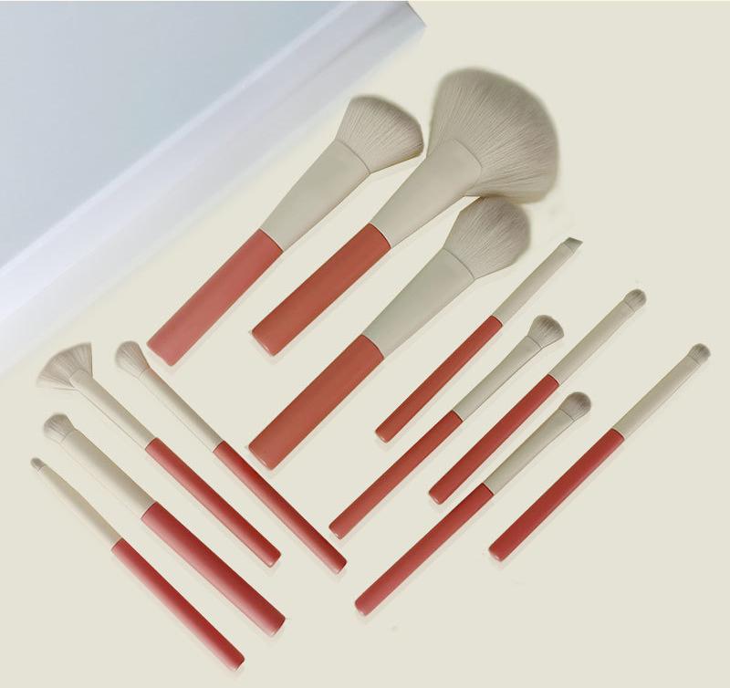 12 pieces holiday makeup brush set eye shadow brush bionic hair